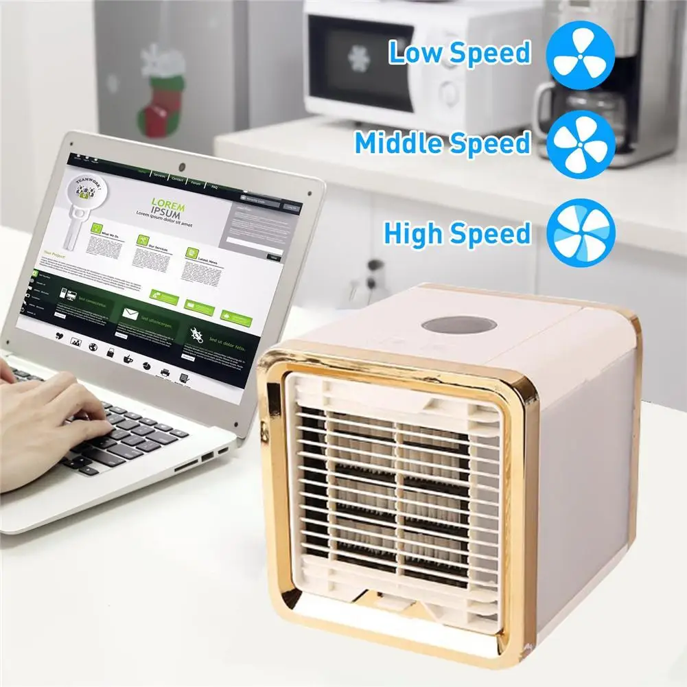 

Mini Air Cooler Refrigeration Humidification Air Purification USB Fan Air Conditioner Webasto peugeot partner Car Fan
