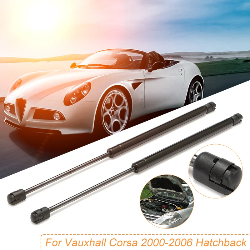 

1 Pair Tailgate Lid Lift Support Trunk Gas Struts Spring For Vauxhall Corsa Hatchback 2000- 2006 9114311, 2839KB, 132670, 132671