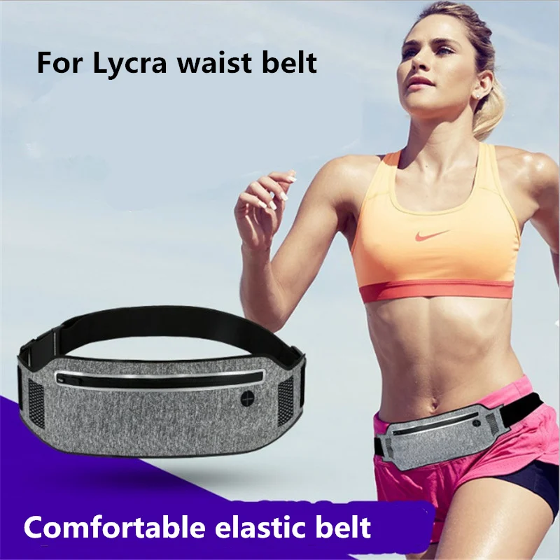 

Slim Outdoor Armband for huawei mate 10 lite Lycra breathable running pockets 4-6 mobile phone waist bag for iphone 7 plus