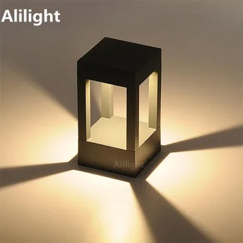 

Modern Waterproof Pillar Lamp Fence Lights Column Lights Gate Courtyard Garden Landscape Lighting Outdoor Lighting Home Fixtures