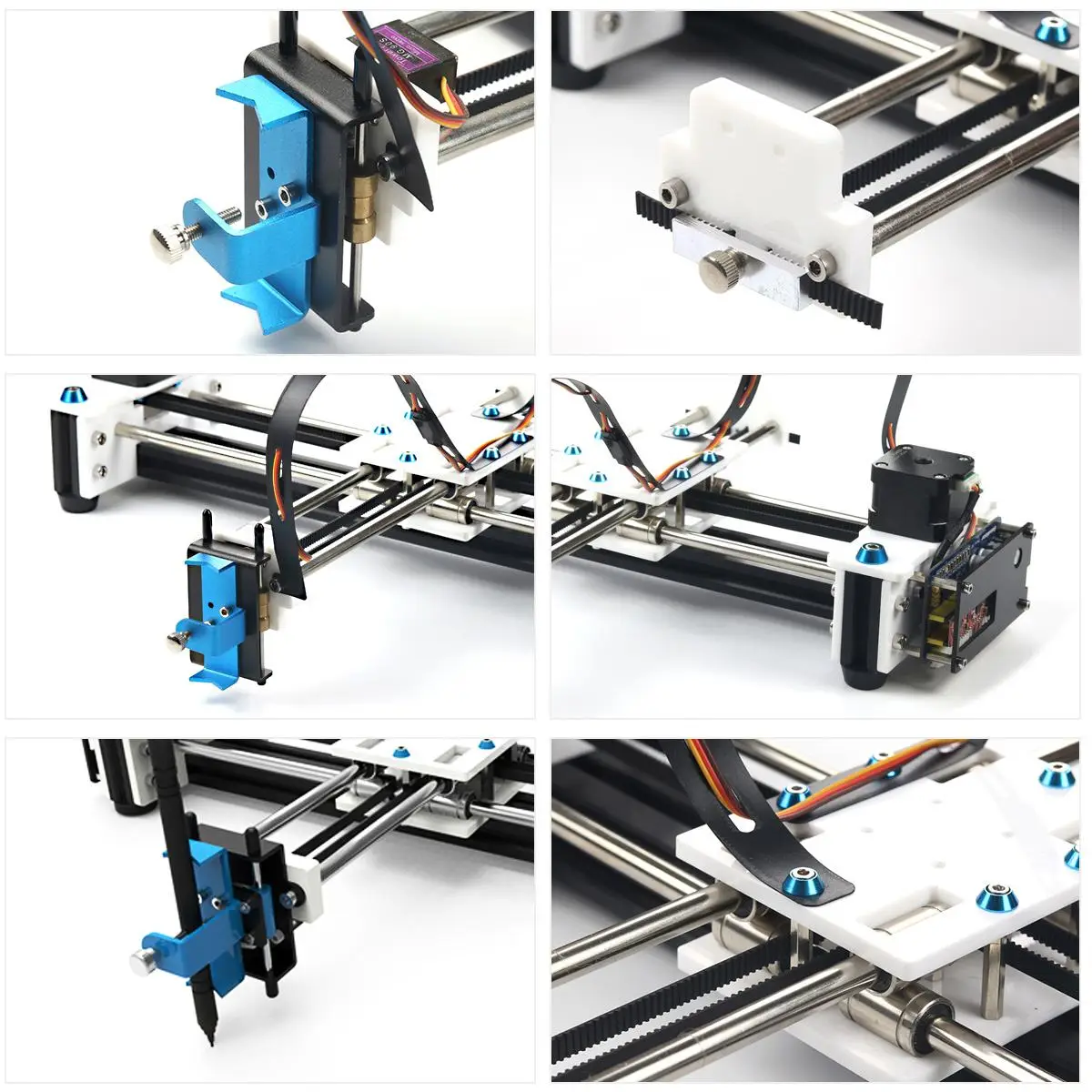 280x200 мм Мини XY 2 оси ЧПУ плоттер ручка USB DIY лазерная машина для рисования