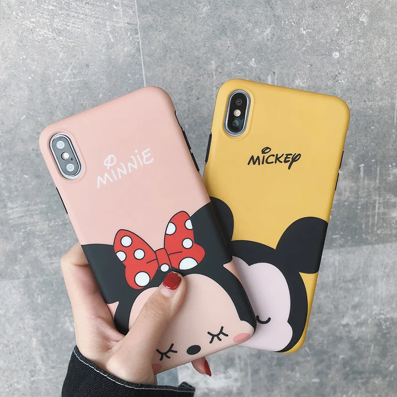 

Cute Cartoon Comic For iPhoneXs XR XsMax Case Cartoon Anti Dropping Shell For iPhone6s 7 8 Plus Cute Dog Anti Fall Soft Shell
