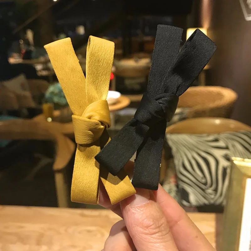 

Fashion 1PC Fabric Bow Headbands Hair Clips Spring Floral Bow headband School girl Hair Barrettes Hair Accessories