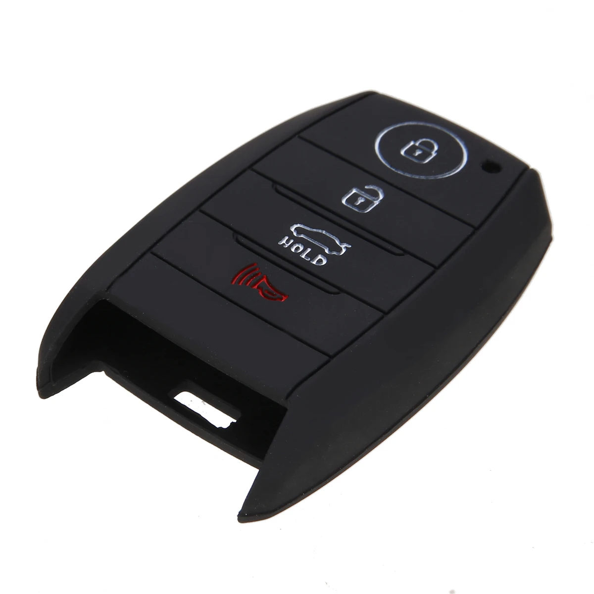 4 Button Durable Silicone Car Key Case Cover Dedicated Replacement For
