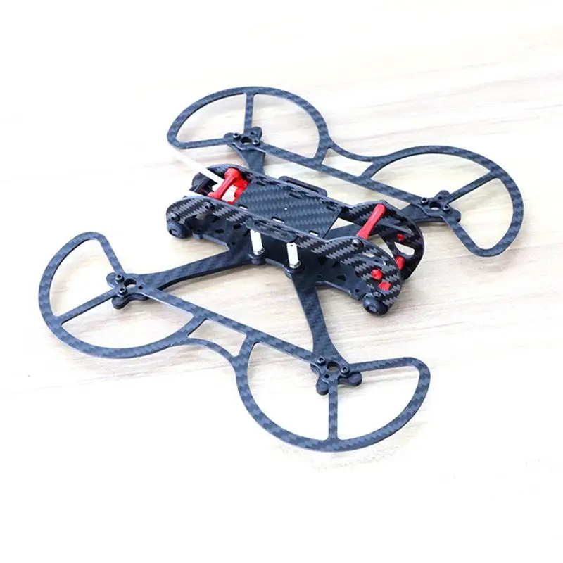 

HSKRC 3 Inch 155mm Wheelbase 3mm Arm Carbon Fiber FPV Racing Frame Kit with Protection Ring RC Models Spare Part DIY Accessories