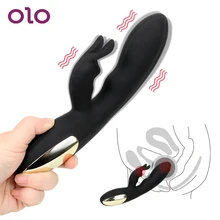 OLO G-spot Clitoris Stimulator Rabbit Vibrator Sex Toys for Women Female Masturbation Adult Product