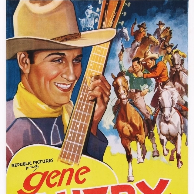 The Big Show Gene Autry On Poster Art 1936. Movie Masterprint (24 x 36) | Дом и сад