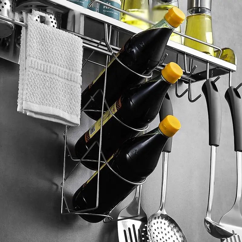 Держатель для кухонной стойки из нержавеющей стали|Полки и держатели| |