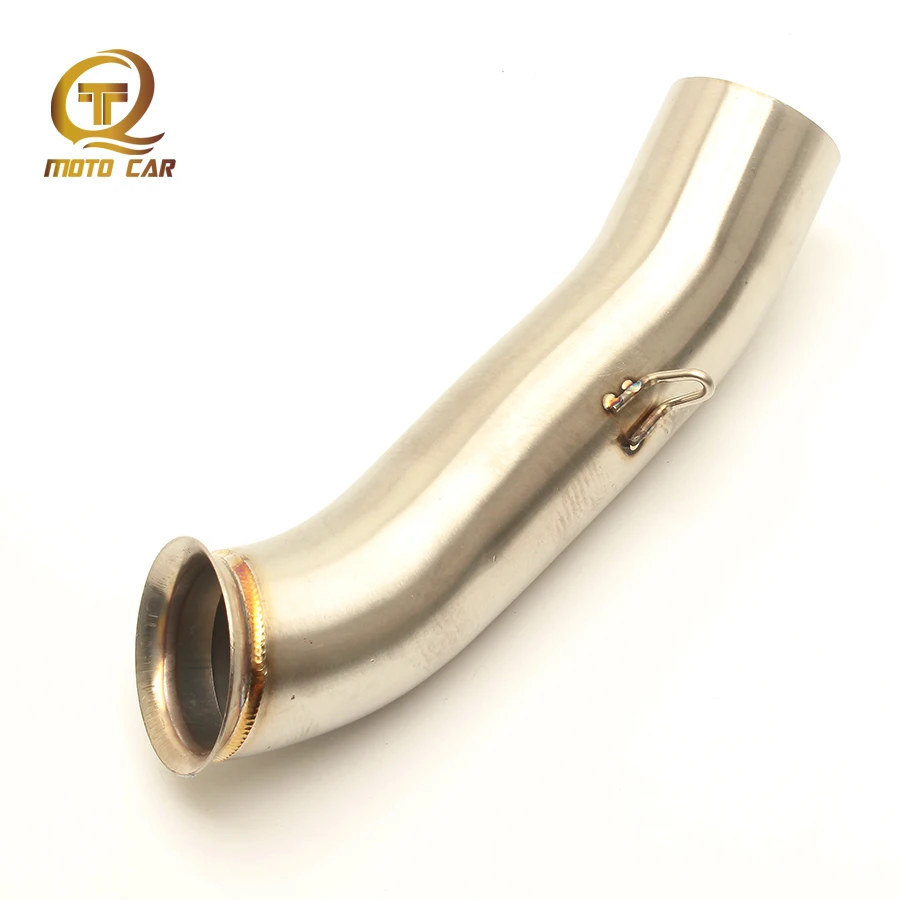 

Motorcycle Exhaust Link Pipe Middle Tube Adapter Escape Connect pipe for KTM DUKE 390 250 Duke RC 390 RC390 RC125 2016 2017 2018