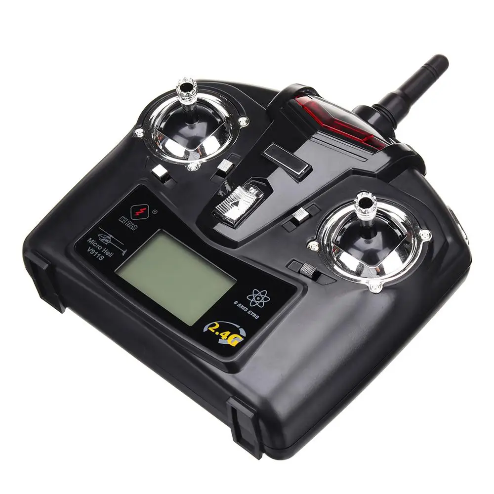LeadingStar WLtoys V911S RC вертолет части 2 4G 4CH передатчик приемник для самолет Квадрокоптер