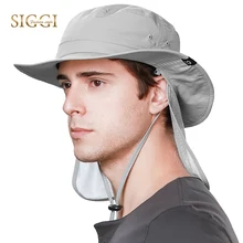 FANCET летние шапки унисекс из акрила с мягким ветрозащитным шнуром, круглые шляпы с рыбками, Классическая Солнцезащитная маска на шею 89025