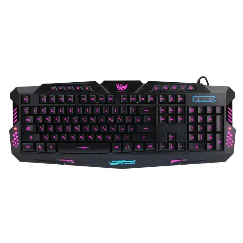 

A877 3-Color Backlit Mechanical Feeling Wired Gaming Keyboard