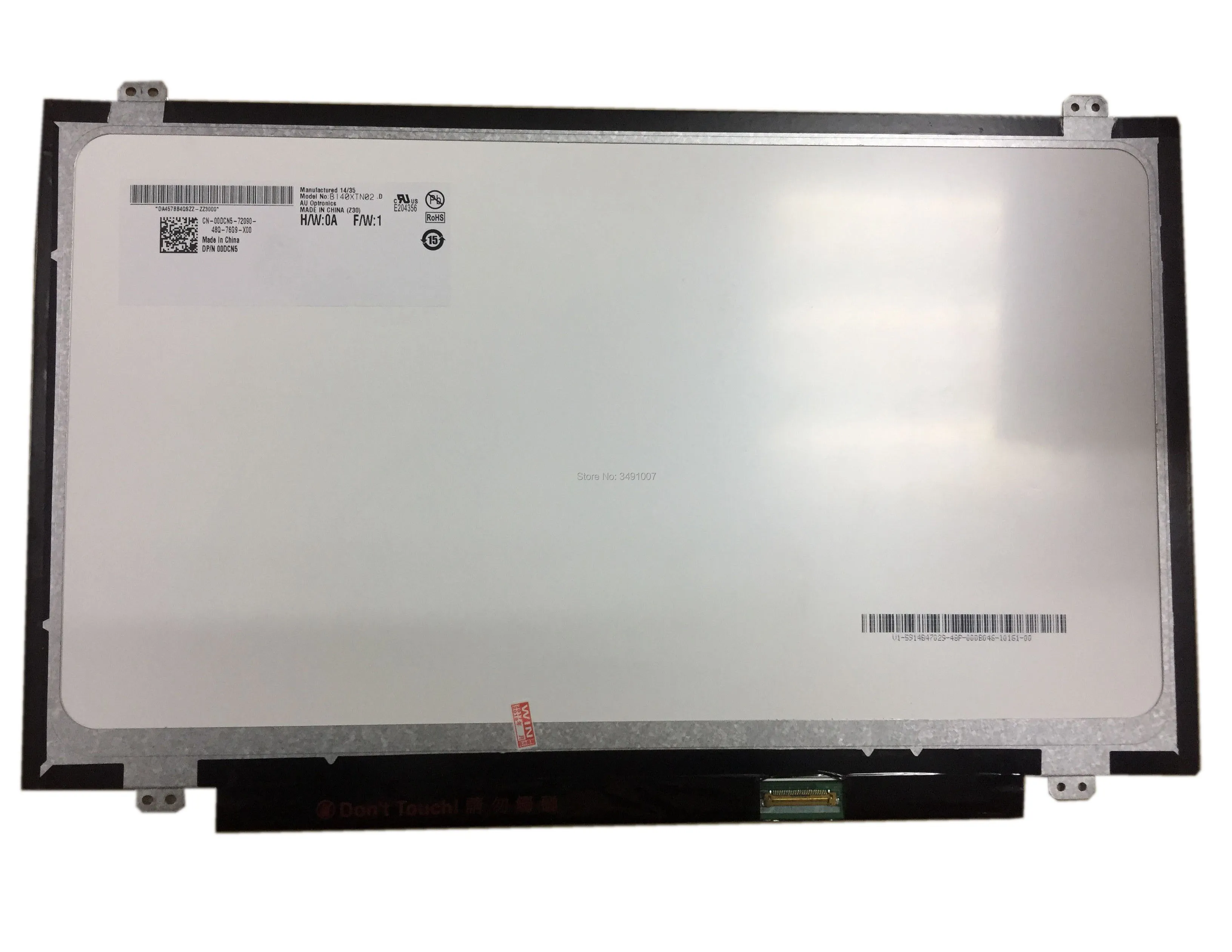 Светодиодный ЖК экран LALAWIN b140xtn02 подходит для B140XTN02.4 LP140WH8 TPC1 E33 b140xtn2x eDP 30