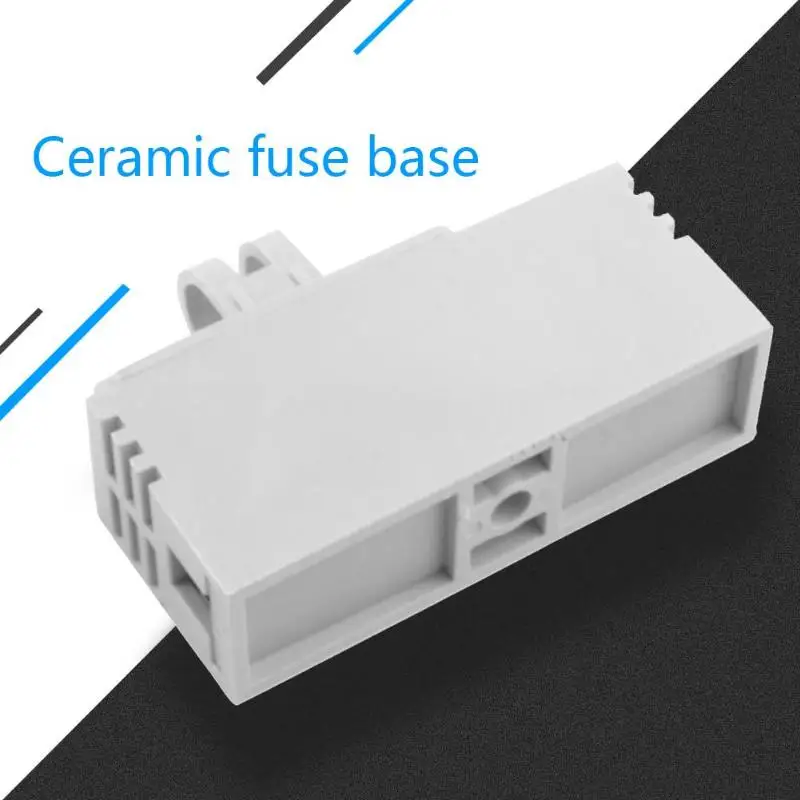 

RT14-20 380V Fuse Holder for 10x38mm Rigid Plastic Metal Fusible Wire Matching Overload Protection 2019 New