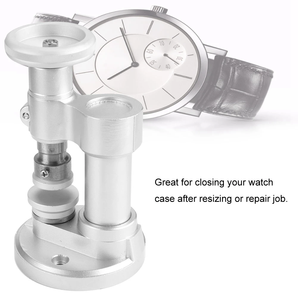 

E25 Screw-type Precise Watch Crystal Back Case Cover Press Tool Pressing Repair Tool Kit for watchmaker Watch Repair Tool