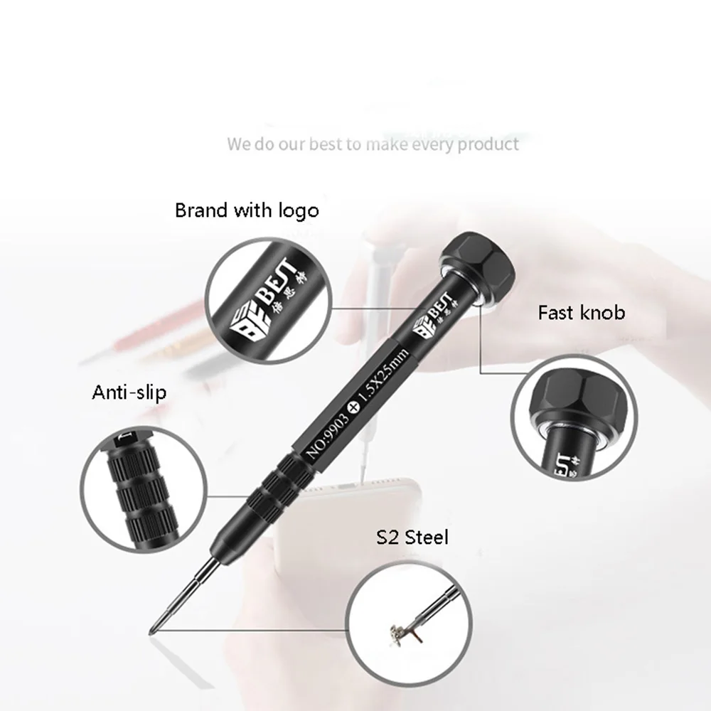 Прецизионная отвертка P2 0 8 Pentalobe Y 6 Tri Wing 1 5 Phillips 2 Cross Head для iPhone Samsung xiaomi Huwei