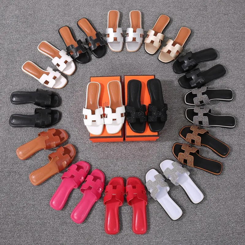 

summer flat slippers women cut out beach sandals holiday slides outdoor slippers indoor slip on flip flops