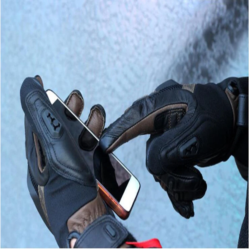 NEW REVIT sand 3 breathable Winter Glove Motorcycle Cycling Riding Racing Leather Gloves Motocross Touch screen guantes