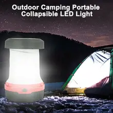 Portable Outdoor Camping Light Solar Panel USB Mini Collapsible LED Flashlight Tent Light Lantern camping lamp solar led camping light outdoor usb rechargeable flashlight mini lamp with handle tour tent lantern emergency cell phone charger