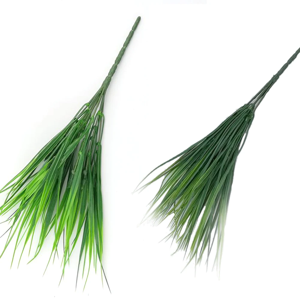 Decorative Plastic Fake Plant 5PCS/Set Artificial Grass Plant For Home