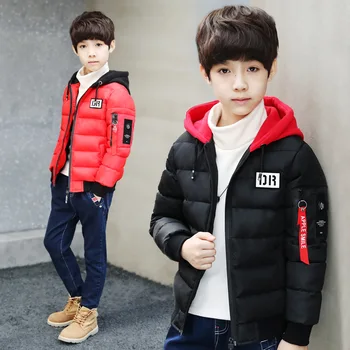 

New Pattern Winter Cotton-padded Children Cotton Boy Thickening Coat