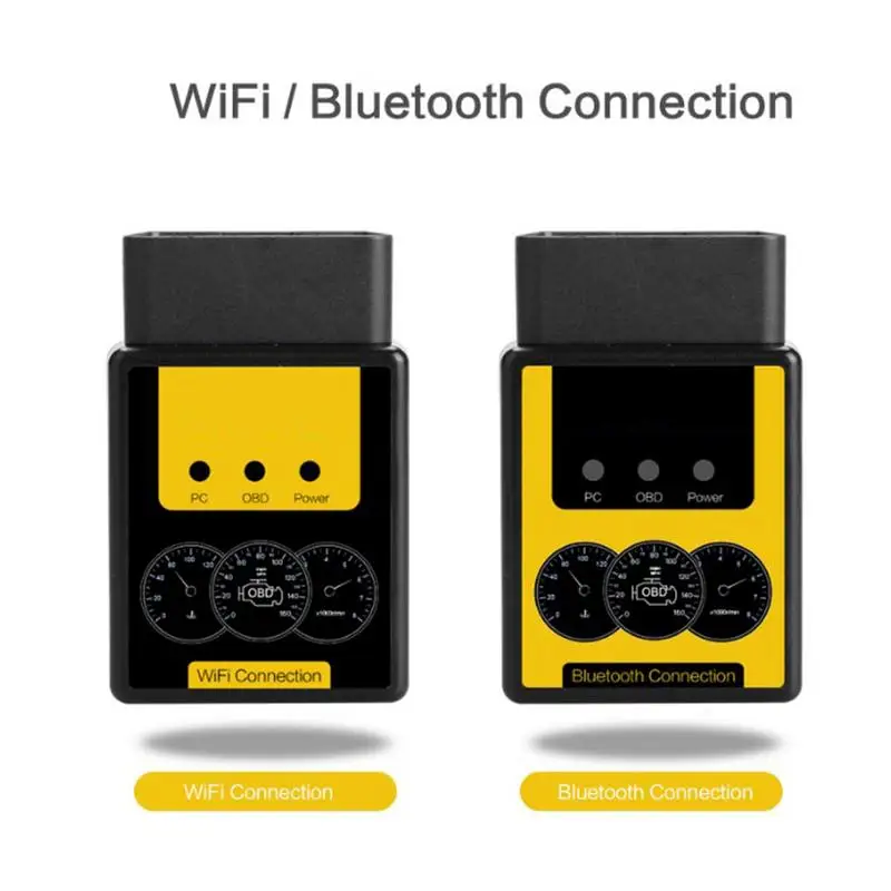 AUTOOL A1 OBD2 сканер V1.5 Bluetooth/WI FI OBD II Авто диагностический работает на Android лучше чем