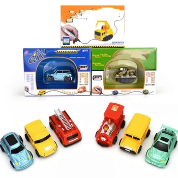 

Toys Cars Tanks Inductive Trucks Classic Car Toys for Kids Amazing Magic Toys Truck Follow The Line Track Perfect Gifts