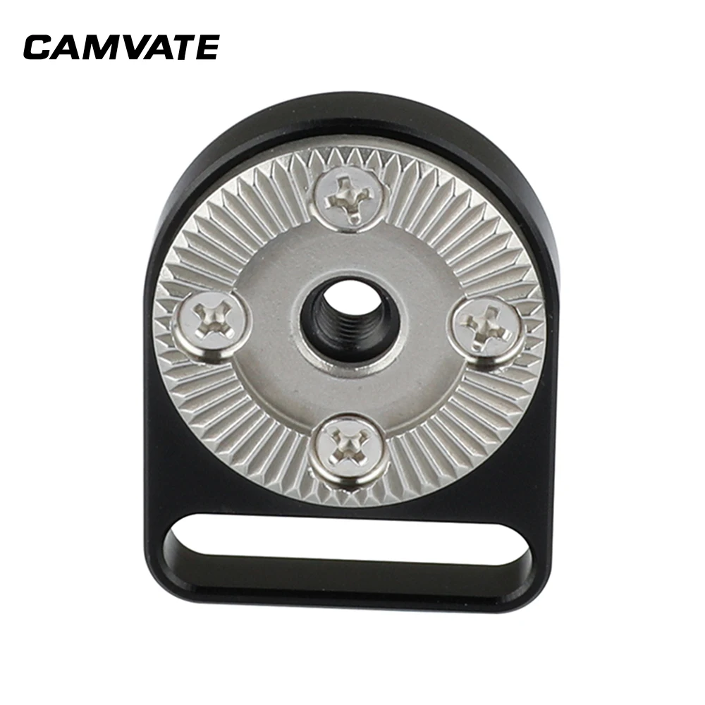 Кронштейн для камеры CAMVATE Standard M6 Female ARRI Rosette с деревянной ручкой шарнирным рычагом