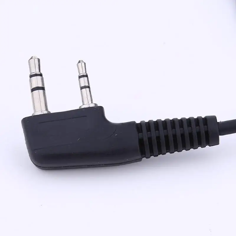 2 PIN гарнитура функция PTT с микрофоном Walkie Talkie ушной крючок переговорные наушники