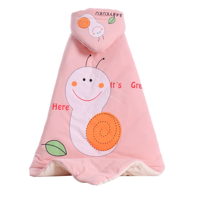 2018 Autumn And Winter Baby Blanket Knitted Newborn Swaddle Wrap