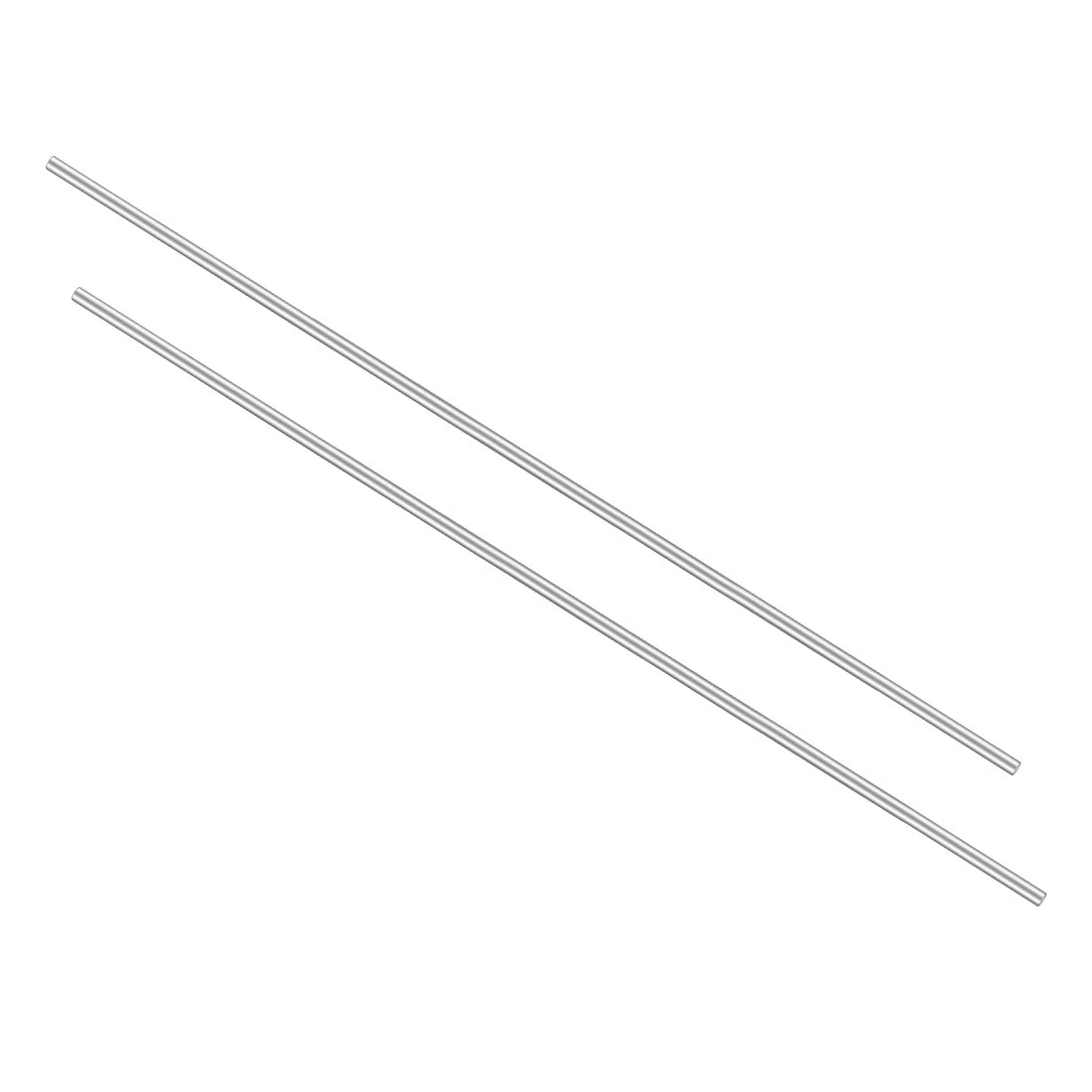 

2Pcs Stainless Steel Shaft Round Rod 300mmx2mm For Diy Toy RC Car Model Part