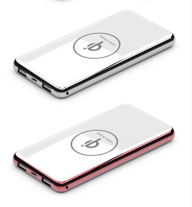 QI Wireless Charger Power Bank 20000mah mobile power 5V 2.1A 5W External Battery Powerbank for iphone X Samsung Xiaomi QI Wireless Charger Power Bank 20000mah mobile power 5V 2.1A 5W External Battery Powerbank for iphone X Samsung Xiaomi