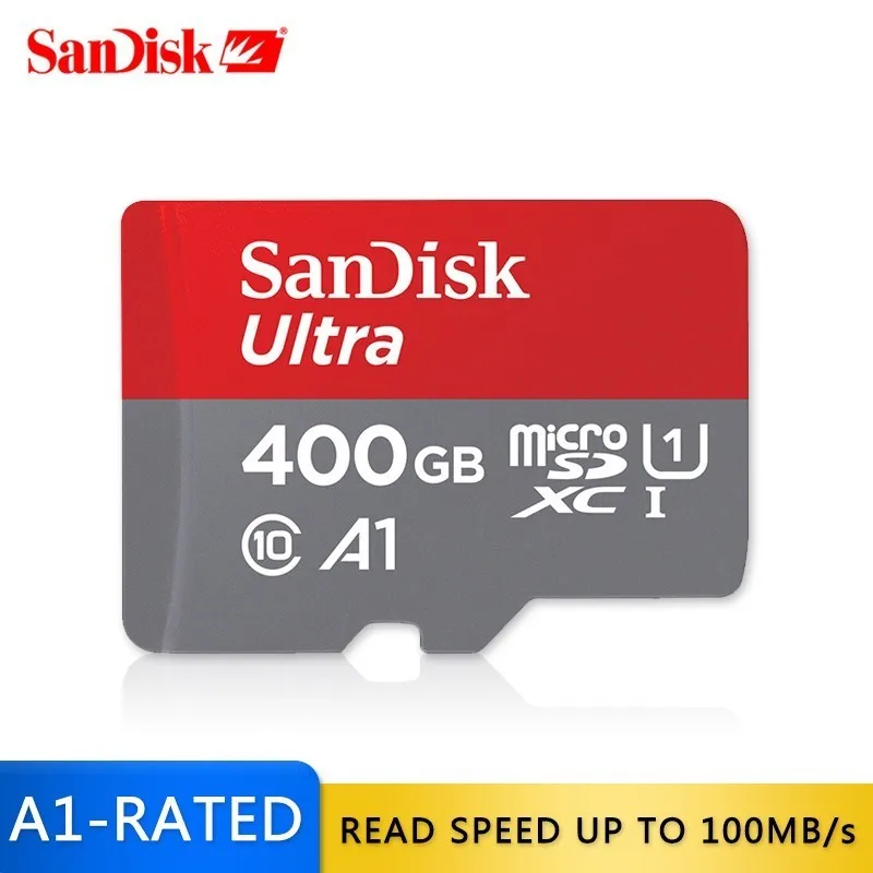 

SanDisk A1 memory card micro SD Card tf card class 10 SDXC Ultra SDHC 400GB 100MB/S UHS-I