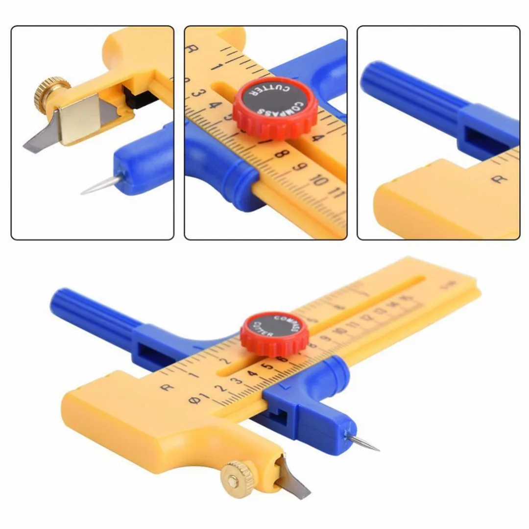 1pc Circle Cutter Compass Circle Cutter Rotary Cutting Tool For Paper