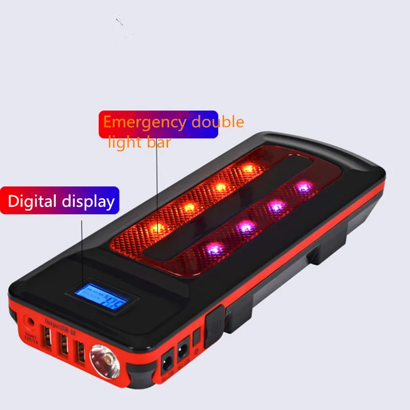12V 22000 MAh Portable Car Jump Starter Power Bank Starter For Car Battery Emergency Charger Booster Car Starter Starting Device
