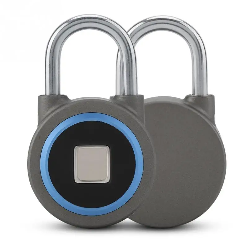 

Rechargable Padlock Wireless Smart Locks Keyless Anti-theft lock Mobile Phone Bluetooth APP Control Backpacks Lock Best Offer