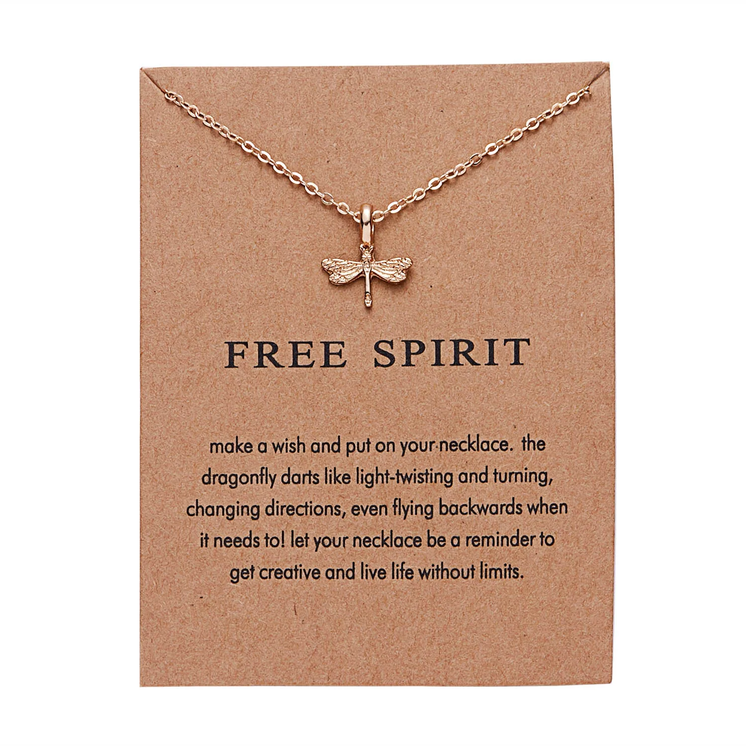 Karma Gold-color Three Circle Pearls of LOVE Good Luck Elephant Free Spirit dragonfly Beautiful butterfly Necklace