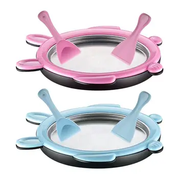 

Mini Fried Ice Machine Tray Home Ice Cream Machine Crushed Ice Sand Making Machine Food Grade Material Kitchen Tools