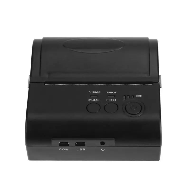 POS-8001 203 точек на дюйм Мини Портативный USB термальность чековый принтер беспроводной Bluetooth ручной принтеры для Supermak поддержка ESC/POS/STAR