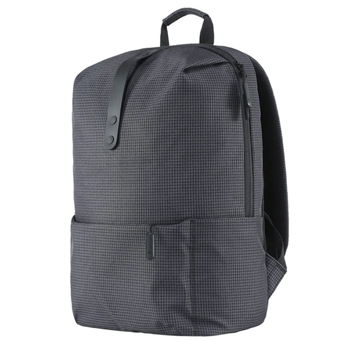 

Xiaomi Trendy Plaid Water-Resistant School Laptop Backpack For Camping Climbing Traveling