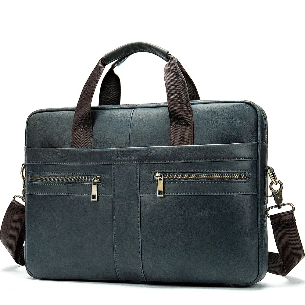 جديد البقر حقيبة جلدية رجل حقيقية حقائب يد جلدية Crossbody أكياس الرجال عالية الجودة الفاخرة الأعمال حقيبة ساع محمول