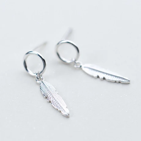 

925 Sterling Silver F Earrings For Women 2018 new Trend Personality Lady Fashion Jewelry