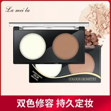 Макияж Тени Порошок отремонтированный рога большой лоб ремонтная емкость Косметическая пудра