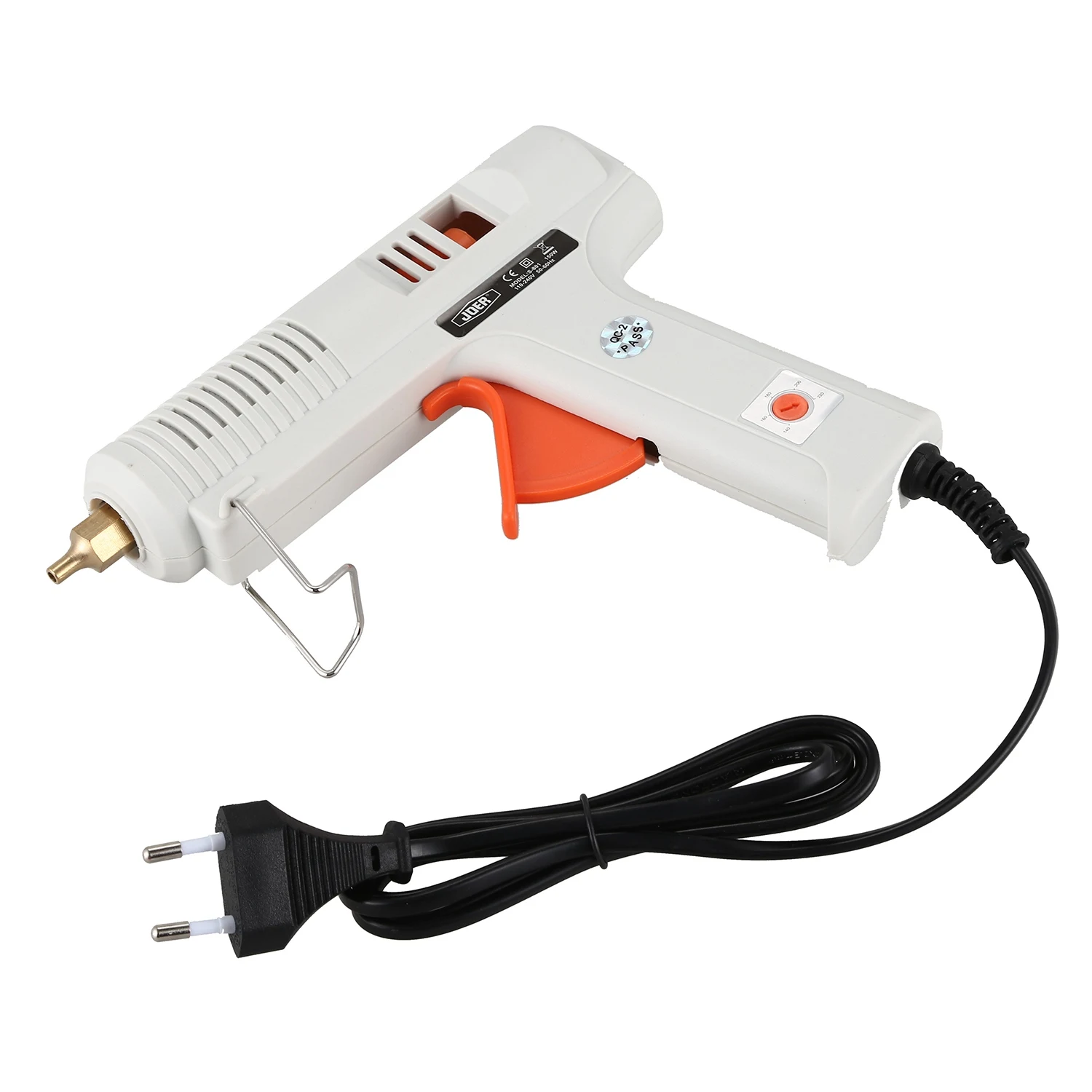

150W 140-220V Manual Thermostat Hot Melt Glue Tool Smart Hot Melt Tool Uses 11Mm Hot Glue Stick Eu Plug Includes 3 Nozzles (2X