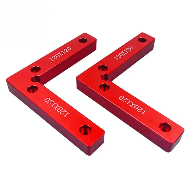 

2PCS Aluminium Alloy Squares Carpenter Positioning Tools 90 Degree Clamp Corner