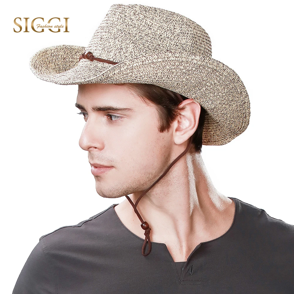 mens sun hat cowboy style