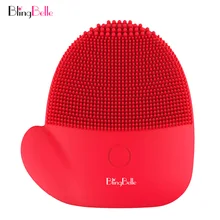 BlingBelle limpiador Facial cepillo Navidad renos Mini portátil no recargable divertido suave de silicona cepillo de limpieza Facial