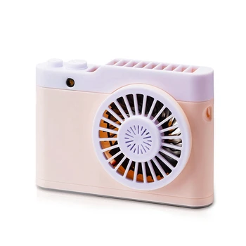 

Hot sale Portable Mini Usb Charging Camera Fan Hanging Neck Small Fan With Flashlight Function Small Fan Desktop Fan
