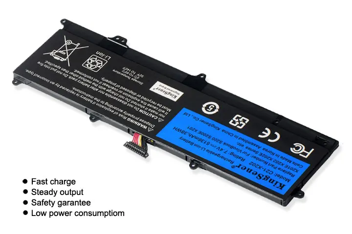 KingSener C21-X202 Laptop Battery for ASUS VivoBook S200 S200E X201 X201E X202 X202E S200E-CT209H S200E-CT182H S200E-CT1 5136mAh KingSener C21-X202 Laptop Battery for ASUS VivoBook S200 S200E X201 X201E X202 X202E S200E-CT209H S200E-CT182H S200E-CT1 5136mAh