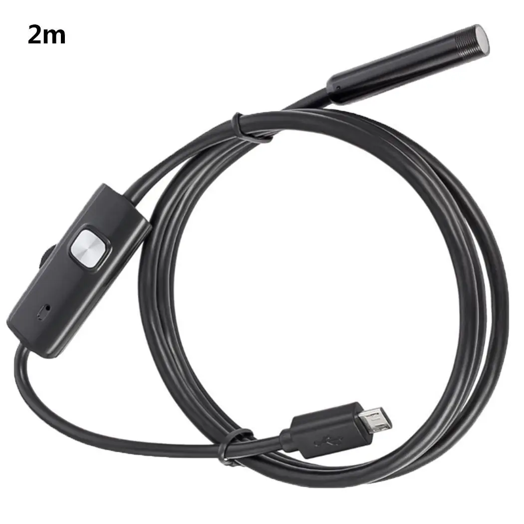 HD водонепроницаемый промышленный USB эндоскоп для Android проводной эндоскоп. 10 120